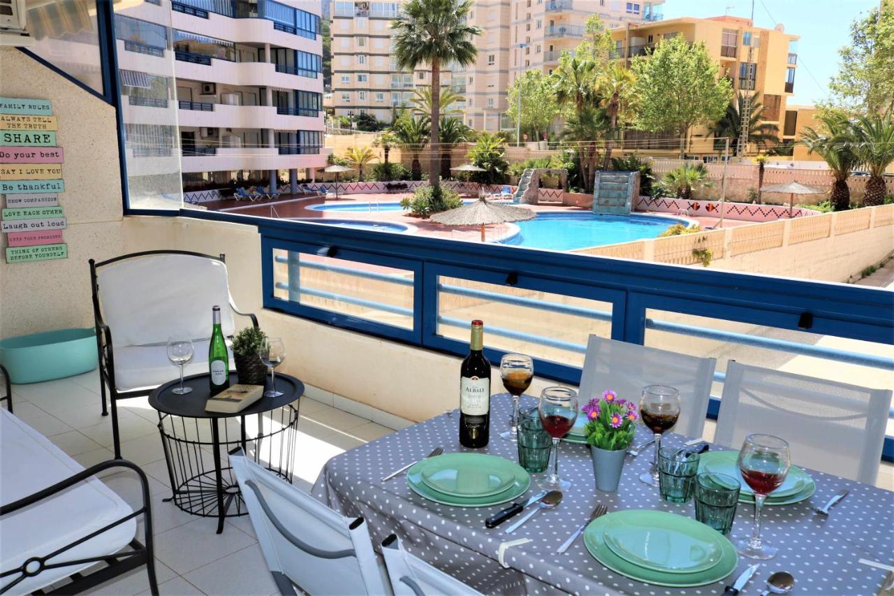 11B Tb 2º Linea De Playa 1 Dormitorio Y Wifi 칼페 외부 사진